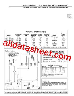 PDM-42-3.95GA型号图片