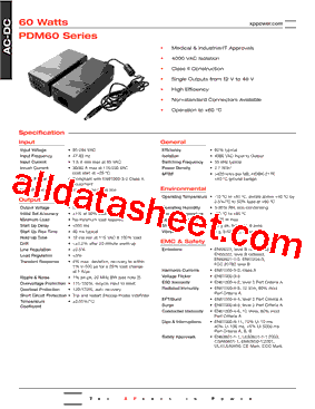 PDM60US48型号图片