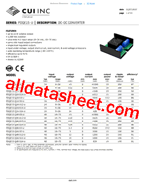 PDQE15-Q24-S24-U型号图片