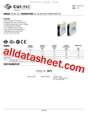 PDRB-18_V01型号图片