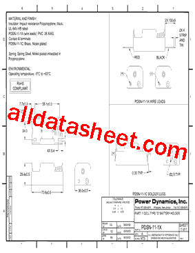 PDSN-11-1A型号图片