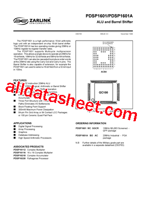 PDSP1601MCGGCR型号图片