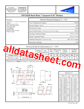 PDT562B-CCDB04型号图片