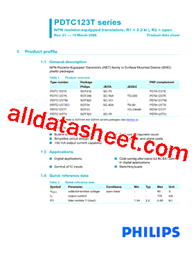 PDTC123TT,215型号图片