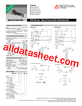 PDV10-2P-102A型号图片