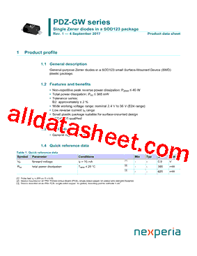 PDZ10BGW型号图片