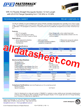 PE-W112SF005-12型号图片