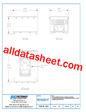 PE15C5011F型号图片