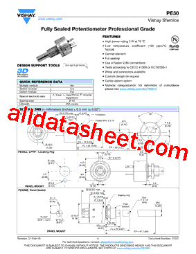 PE30LLFR204JL型号图片