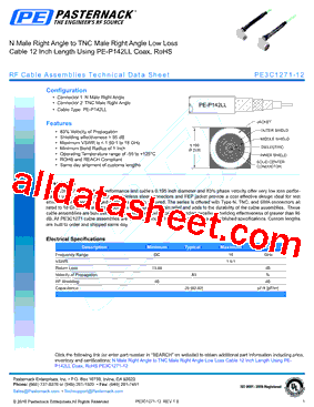 PE3C1271-12型号图片