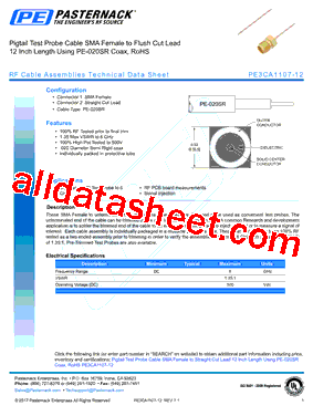 PE3CA1107-12型号图片