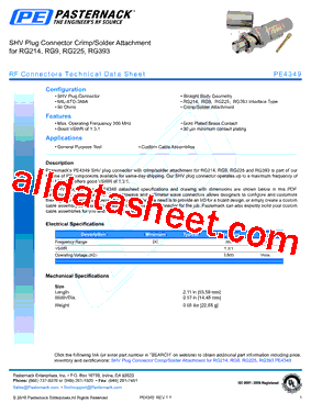 PE4349型号图片