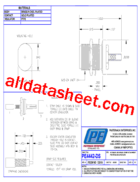 PE4442-DS型号图片