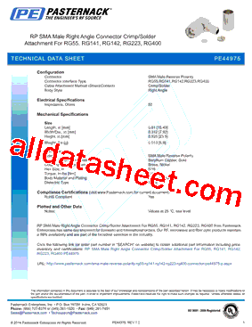 PE44975型号图片