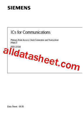 PEB22320N型号图片