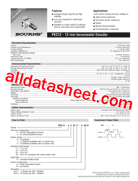 PEC12-2020F-N0024型号图片