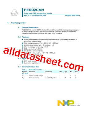 PESD2CAN型号图片
