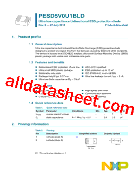 PESD5V0U1BLD型号图片