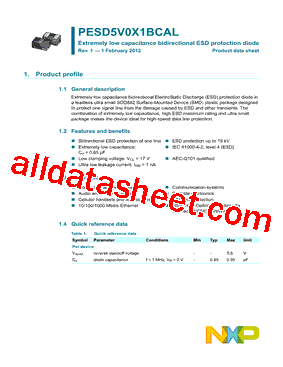 PESD5V0X1BCAL,315型号图片