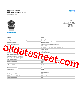 PEV-1/4-A-SW27-B-OD型号图片
