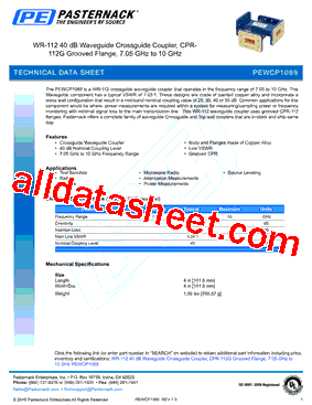 PEWCP1069型号图片