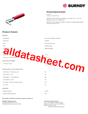 PGHS1825X03D型号图片