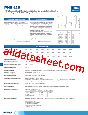 PHE426DJ4100JR05型号图片