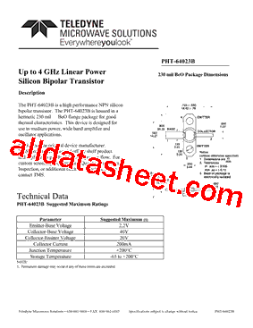 PHT64023B型号图片