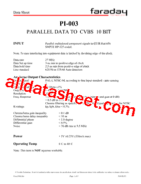 PI-003型号图片