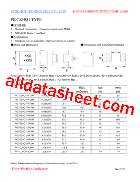 PI07024Q1-2R2M型号图片