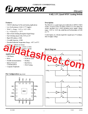 PI3A412型号图片