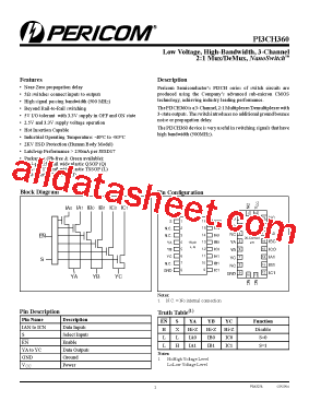 PI3CH360LE型号图片
