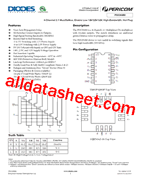 PI3CH480LEX型号图片