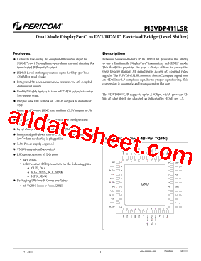 PI3VDP411LSR型号图片