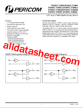 PI49FCT3806型号图片