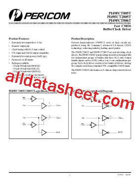 PI49FCT805CTH型号图片