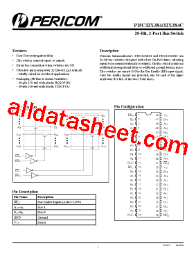 PI5C32X384A型号图片