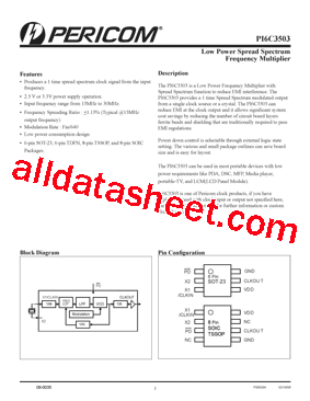 PI6C3503LE型号图片