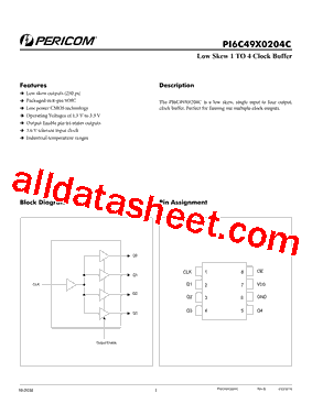 PI6C49X0204CWIE型号图片