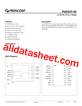 PI6C557-06LIE型号图片