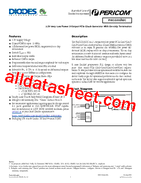 PI6CG33202CZDIEX型号图片