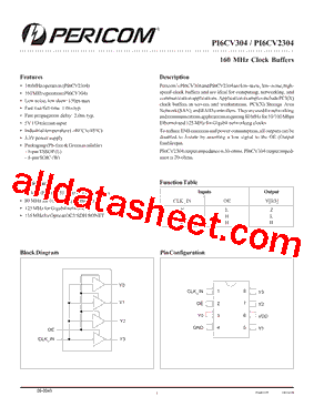 PI6CV304LEX型号图片