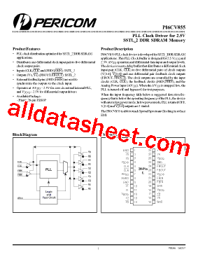 PI6CV855型号图片
