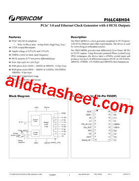 PI6LC48H04型号图片