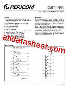 PI74FCT244ATH型号图片