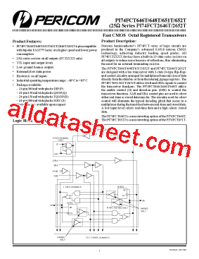PI74FCT2646T型号图片