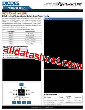 PI7C9X2G1616PRAHSBEX型号图片