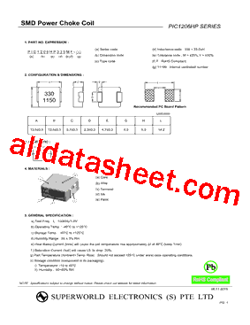 PIC1206HP100MF型号图片