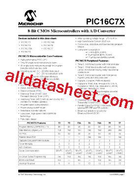 PIC16C72-20/SO型号图片