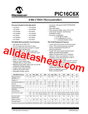 PIC16C76-04/SP型号图片